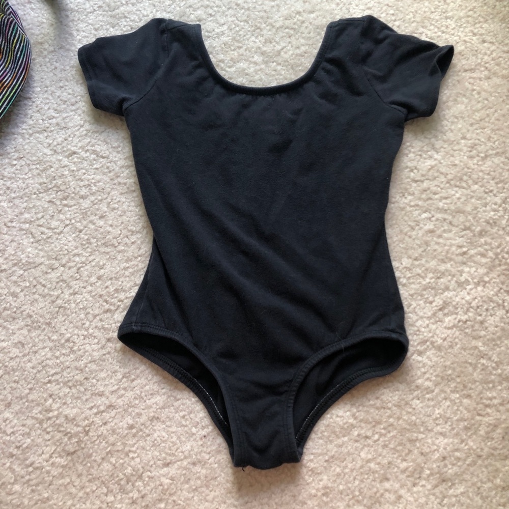 ⭐️Danskin Black Child’s Leotard for Dance Childs Med